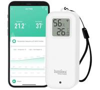 Luminea Home Control Capteur de température et d'humidité de l'air connecté