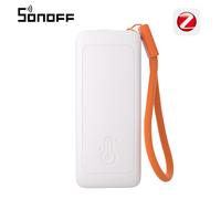 Lot de 4 capteurs de température et d'humidité SONOFF SNZB-02B AirGuard TH Lite Zigbee, design fin, détection précise, surveillance du point de rosée et du VPD