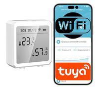 Capteur de température et d'humidité WiFi écran LCD application Tuya Smart Life