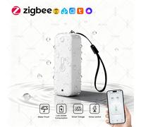 Capteur de température et d'humidité Zigbee 3.0, thermomètre intelligent, fonctionne avec Google Assistant Yandex Alice Z2M, étanche IP65 + corde