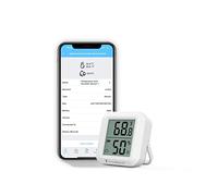 Capteur de température et d'humidité Zigbee THIRDREALITY avec écran LCD numérique, hub ZigBee requis, enregistrement dans l'application, surveillance à distance et automatisation domestique intelligen