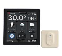 Capteur de Température et Humidité Shelly Wall Display + BLU H&T Wi-Fi Bluetooth Écran Tactile