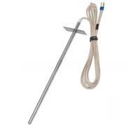 Capteur de température pour barbecue Traeger et Z-Grill - Kit de remplacement pour thermomètre à viande en acier inoxydable avec câble de 119,4 cm