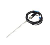 Capteur de température PT100 à filetage M12 WZPT-03, sonde 50-200mm, sondes RTD câble 1-10m for contrôleur 1 pièce(PT100 8M M12,100mm)