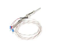 Capteur de température PT100 à ressort Compression M12 WZPT-01, sonde RTD avec connecteur, câble en option 1/2/3/5m 1 pièce(PT100 2M M12)
