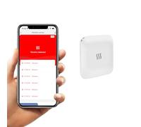 Capteur de Vibrations Intelligent Zigbee, Compatible avec Tuya ou Home Assistant, Zigbee2MQTT, sensibilité réglable, Format Mini adapté à Un Usage Personnel ou à la sécurité Domestique