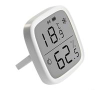 Capteur d'humidité et de température à écran LCD pour un usage domestique avec intégration facile pour les systèmes de maison intelligente