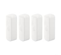 Capteur d'humidité WiFi pour Alexa, détecteur de climat intérieur sans fil avec alertes réelles, installation flexible, blanc (4 wifi)