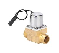Capteur d'urinoir de Salle de Bain, électrovanne 6V, Accessoire d'entretien (B Valve droite en cuivre pour urinoir (entrée et)