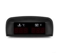 Capteur Eau Voltage pour affichage LED 10mm Capteur Eau Voltage | Écran numérique clair, lecture intuitive, température et tension simultanées, idéal tableau de bord