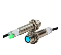 Capteur Laser de détection de travail de sécurité M12 20m, 1 pièce, interrupteur de proximité à faisceau traversant J12-T(PNP NO)