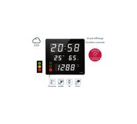Orium Mesureur de CO2 et horloge Quaelis 18 – Moniteur d'air