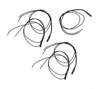 Capteur pour reed Normalement Ouvert 5Pièces Plastique Capteur(4X18MM) | pour contact normalement ouvert, activation magnétique, boîtier plastique , pour fil intégré scellé, usage général