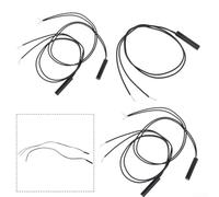 Capteur pour reed Normalement Ouvert 5Pièces Plastique Capteur(6X30MM) | pour contact normalement ouvert, activation magnétique, boîtier plastique , pour fil intégré scellé, usage général