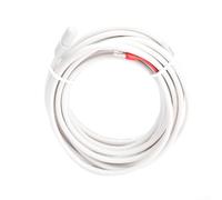 Capteur thermostat pour chauffage au sol, câble de sonde externe | Câble de capteur de température 300 cm 10 K Ohm pour chauffage au sol, boîtier en caoutchouc, précision ± 0,5 % pour la