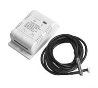 Capteur thermostat WiFi 20 A haute charge de courant (20 A avec câble de 1 | Capacité de charge élevée en option 20 A, précision du capteur intégré, plage de -20 à 80 °C, choix de fils de 1 m ou 2 m