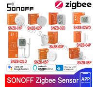Capteur Zigbee SONOFF SNZB01P/02P/02D/02LD/02WD/03P/04P/05P/06P fonctionne avec SONOFF iHost ZBBridge Pro NSPanel Pro ZBDongle-E SNZB-02D