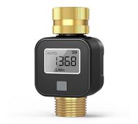 Capteurs de débit numériques LCD - Appareil de mesure précis - Électronique programmable - Compteur de débit d'eau ABS pour débit rapide d'eau
