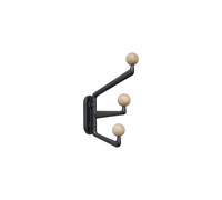 Patère mural Capture SC74 lacquered oak knobs