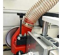 Capuchon anti-poussière pour machines à cercler le bois - Pièce de rechange pour capot collecteur de poussière pour utilisation industrielle (A)