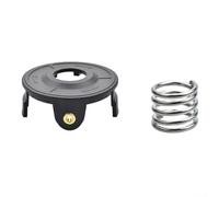 Capuchon avec ressort pour tondeuse à gazon 195858-1 231352-0 compatible avec tondeuse à gazon Dur181z Dur181rf - Couvercle en plastique - Module de ressort en acier pour outils d'extérieur - Kit