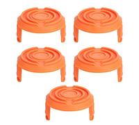 Capuchon de Bobine de Tondeuse à Gazon, 5 Pièces de Ligne de Bobine de Tondeuse de Rechange, Couvercle de Couvercle de Bobine de Rechange pour Tondeuses Worx WA0010