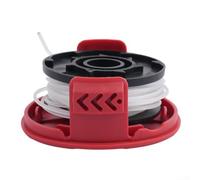 Capuchon de bobine pour débroussailleuse Hyper Tough et kit de ligne de 1,6 mm compatible avec les modèles 20 V Max 30,5 à 33 cm, pour HT19-401-003-06 HT19-401-003-07 Orange