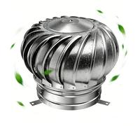 Capuchon de cheminée rotatif 110 mm-200 mm en acier inoxydable 304 pour poêle à bois, housse de cheminée d'extérieur réglable, protection contre les intempéries, design durable