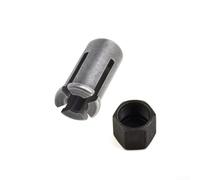 Capuchon de mandrin de serrage en métal et écrou de rechange pour outils électriques rotatifs Gd0600 906 763620-8 763627-4 Gd0603 Gd0601 3 mm ou 6 mm Taille (3 mm + écrou)