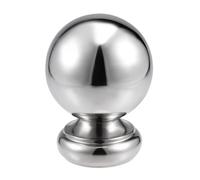 Capuchon de poteau pour escalier SOURCING MAP 95mm Diamètre Inox 304 portails balcons clôture main courante escalier Newel
