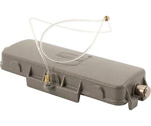 Capuchon de protection HARTING 24B en métal pour 1 étrier sur la partie inférieure Dispositif anti-perte avec grande boucle Plage de température -40 °C