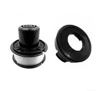 Capuchon de rechange avec bobine pour débroussailleuse Black & Decker ST4000 ST4050 ST4500 Pièce 682378-02 Tête de débroussailleuse Bobine d'herbe pour débroussailleuse Pièces de rechange Accessoires
