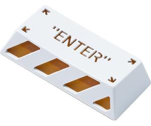 Capuchon de touche artisanal Keychron Enter en alliage d'aluminium