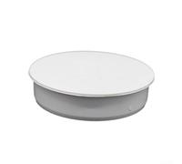 Capuchon d'extrémité en plastique blanc, inserts de tube intérieur en PVC, bouchon de protection pour tuyau d'égout, inserts de tube 50 mm-160 mm (110 mm)
