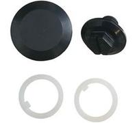 Capuchon + vis + rondelles pour chlorinateur et brominateur de piscine - Noir - CLX200EGA - Hayward Noir G