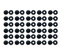 CAPUCHONS CACHE RIVETS NOIRS POUR PLAQUES D'IMMATRICULATION