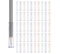 Capuchons crayon transparents colorés, extension dessus crayon, 50 pièces | Couvercle anti-coup couteau, couleur aléatoire, couvercle crayon portable, protecteur pointe crayon, fournitures scolaires