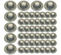 Capuchons de boulons de toit en métal - Accessoires de toiture, couvercle de protection des vis, protection de fixation hexagonale étanche, dessus antirouille en panneaux ondulés | Bouclier de pergola