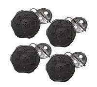 Capuchons De Rechange for Débroussailleuse, Paquet En Vrac | Bouchon de réservoir de carburant de type flotteur 4 pièces for tondeuse