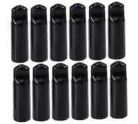 Capuchons de Robinet à Bière en Caoutchouc Noir, Lot de 12 pour Bar | Protection la Poussière, Usage la Cuisine et Comptoir, Matière Souple Résistante, Maintien Sûr