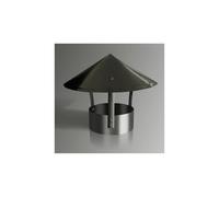 Capuchons et capots de cheminée en acier inoxydable, capuchon de cheminée galvanisé, capuchon de pluie, capuchon de cône supérieur, couvercle de protection de tuyau, métal - Chapeau de neige pour