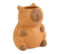 Capybara Porte-Stylo Novelty - Organiseur de Bureau de Dessin animé, décoration de Stockage Amusante, récipient d'approvisionnement décoratif, Accessoire de Table Mignon, Porte-lavabo, | S