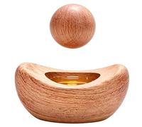 Car Air Freshener Diffuser - Flameless Scent Dispenser, Ancient Chinese Coin Design with Long Lasting Wood Absorption, Portable Desktop Aromatherapy, Home Office Decor for Truck Living Room