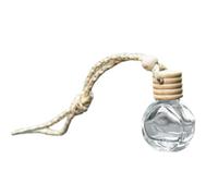 Car Aromatherapy Bottle Pendant Refillable Essential Oil Diffuser | Car Glass Bottle, Mini Empty Pendant Aromatherapy Bottle