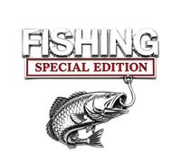Car Badges Fishing Special Edition Exterior Decorative Emblem Sticker