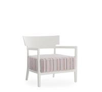 Kartell - Fauteuil rembourré Rouge