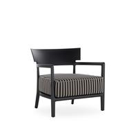 Fauteuil D'extérieur Kartell CARA MAT Noir/ Gris