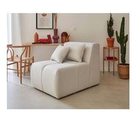 Lisa design Canapé droit 1 place - Beige