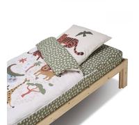 Caradou® Rechange Parure De Lit Enfant Jungle Vert Clair 90X190