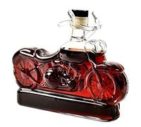 Carafe à Alcool Gourde en Verre Moto 310 ml